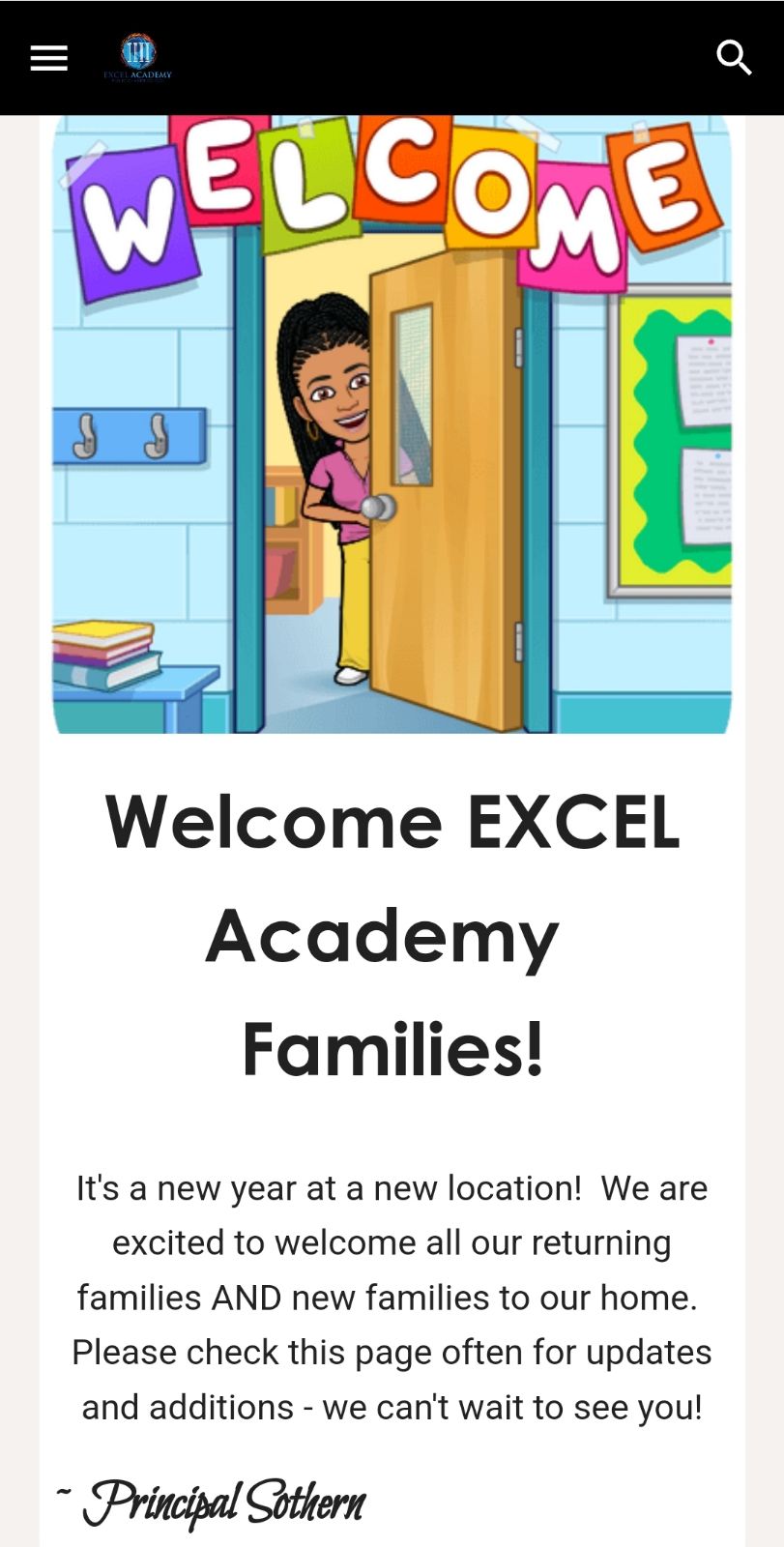 Sy2024 back to school information excel academy public charter school